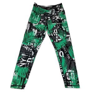 DKNY Sport - High Waist Printed Athletic Evy Leggings Women's Size Small 4/6